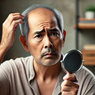【ちょっと相談 ①】私は60代バツイチ独身男性です。彼女を作ろうと思っていますが、最近頭部てっぺんが薄くなってきている感じです。今から髪の毛を増やす方法等などの今現在の最新情報を踏まえてアドバイス教えてください。自分に自信を持てるようになり、素敵な伴侶を探したいと思いますので、何卒よろしくお願い致します。